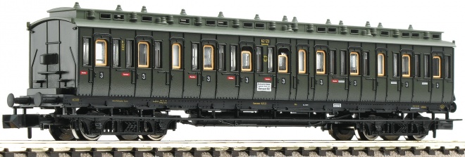 Compartment coach 3rd class type C4tr pr04<br /><a href='images/pictures/Fleischmann/Fleischmann-804402.jpg' target='_blank'>Full size image</a>